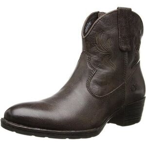 Born Dark Brown Ankle Boots